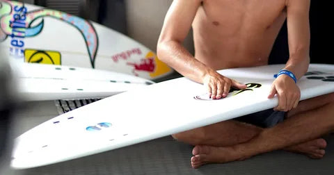 The basics of waxing your surfboard