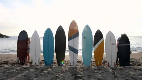 Knowing the anatomy of a surfboard