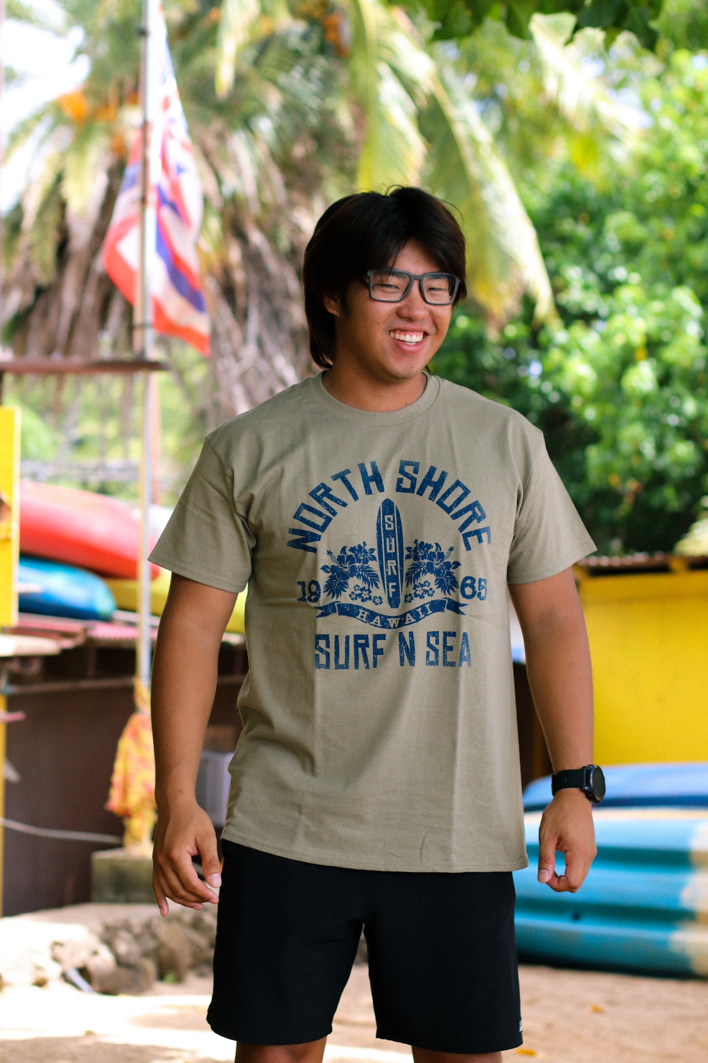 SNS EFFORT SURF CLUB TEE