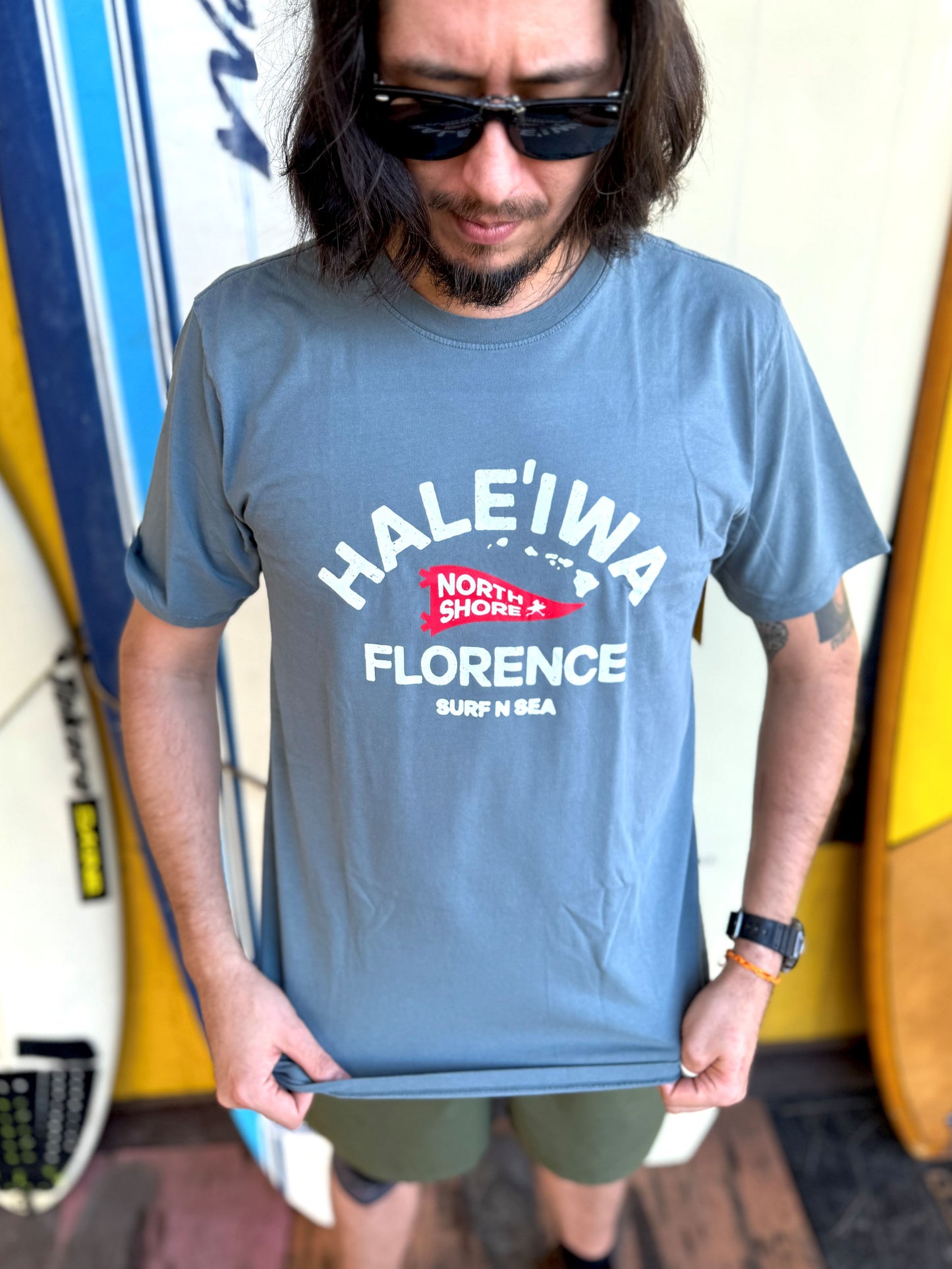 FLORENCE HALEIWA SURF N SEA TE