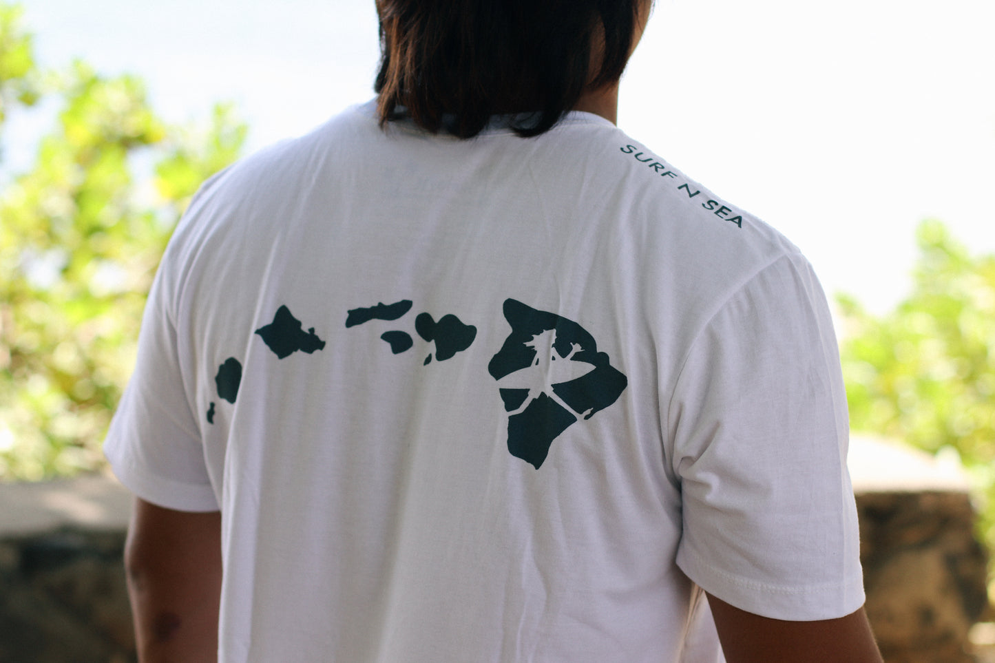 HURLEY SNS NORTH SHORE OUTLINE TEE