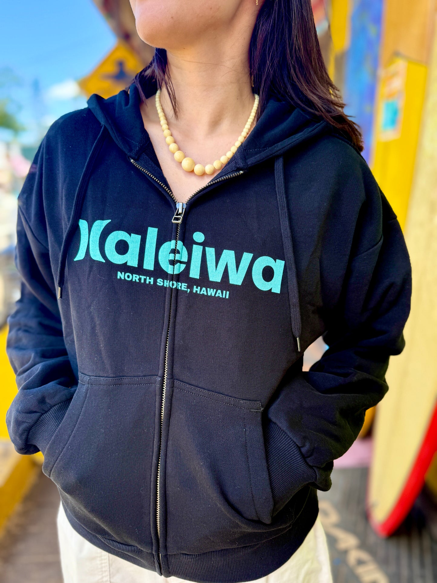 HURLEY SNS W HALEIWA ZIP HOODY
