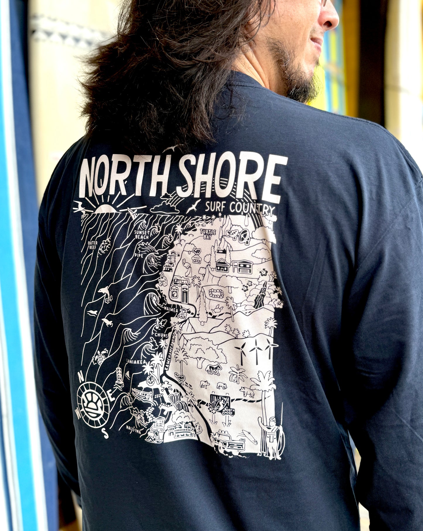 DISTANT LOCAL NORTHSHRE MAP LS