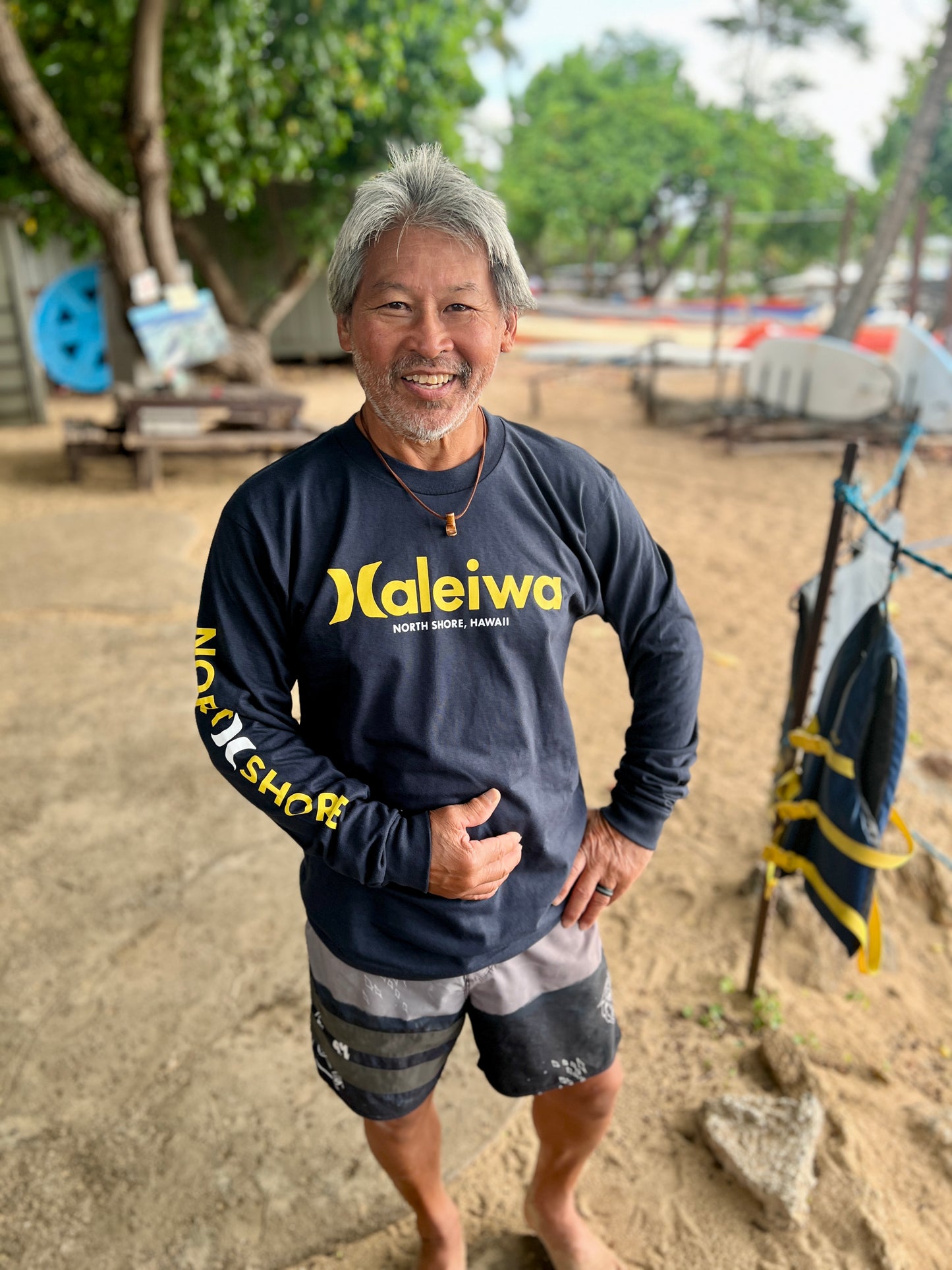 HURLEY SNS HALEIWA LS TEE