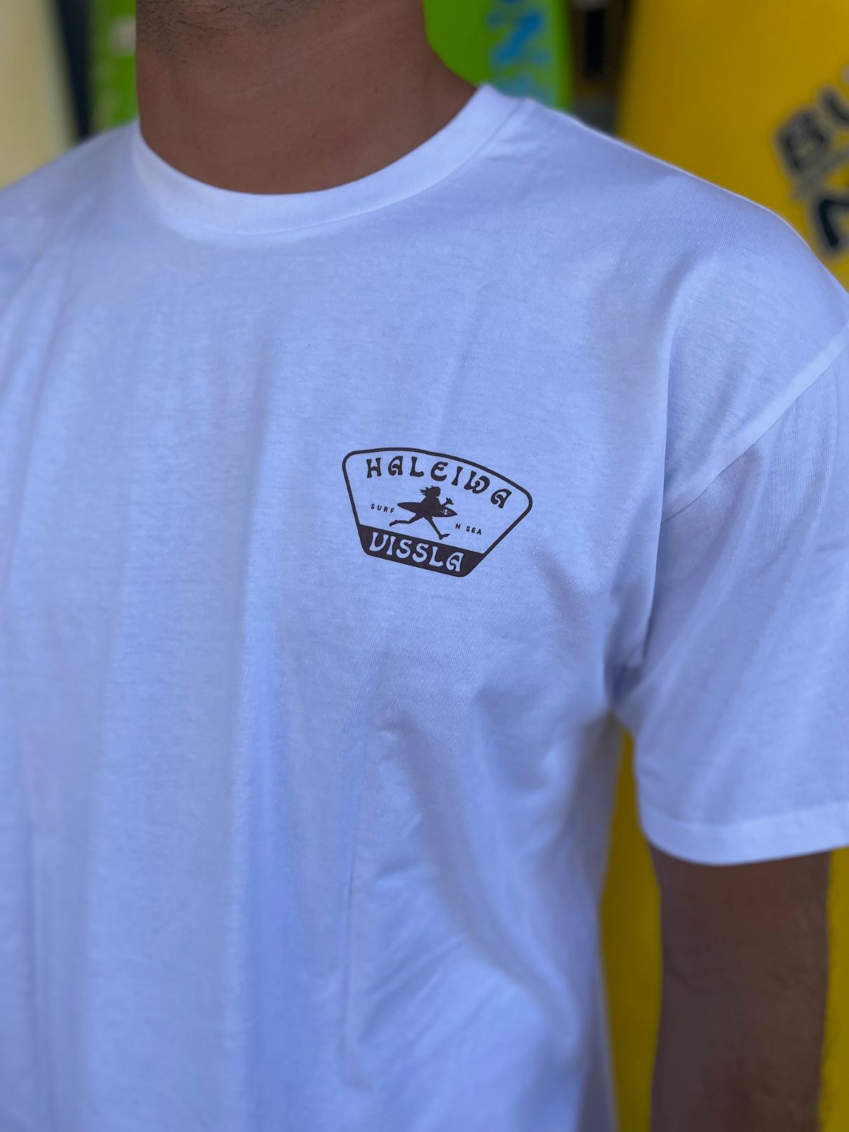 VISSLA SNS HALEIWA BADGE TEE