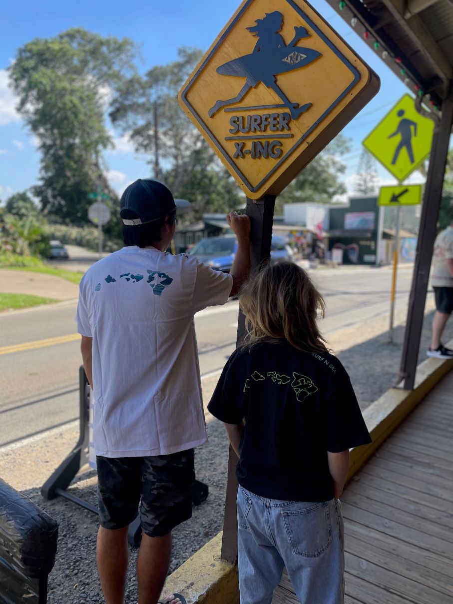 HURLEY SNS HALEIWA OUTLINE TEE