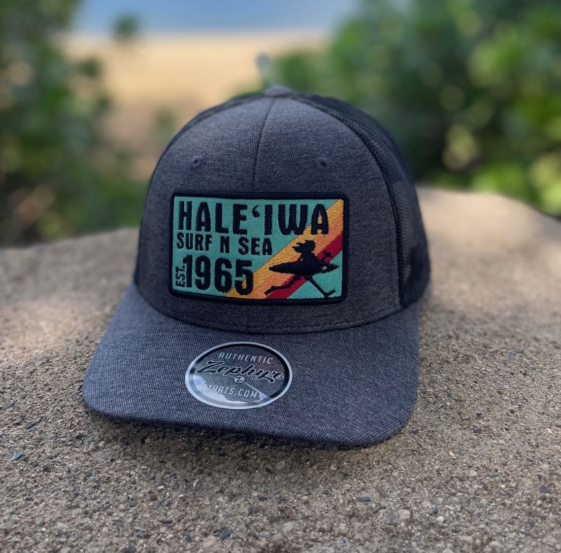 SNS RETRO STRIPE PATCH HAT