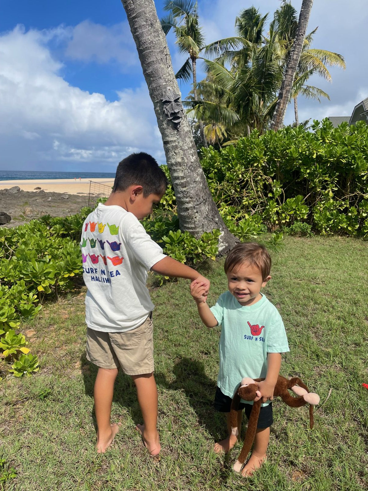 SNS TODDLER SHAKA HANDS TEE