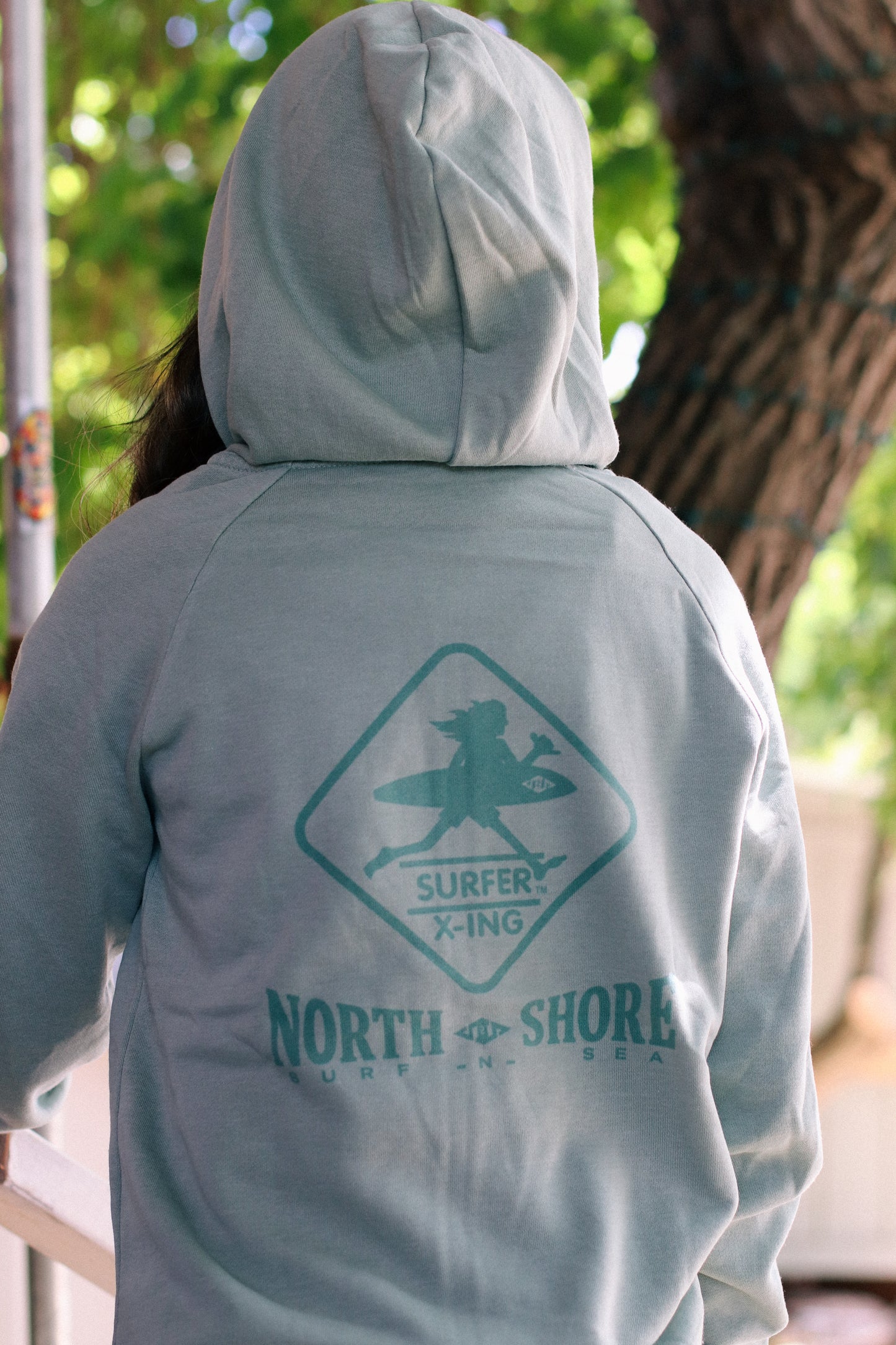 SNS WOMENS ONE COLOR TONAL HOODZIP
