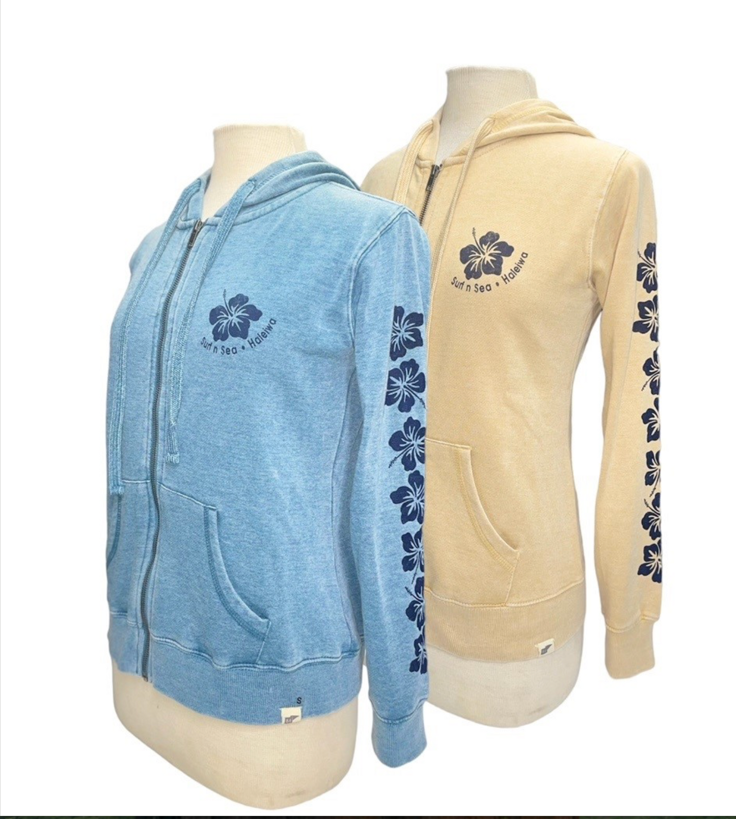 SNS HIBISCUS HOOD ZIP