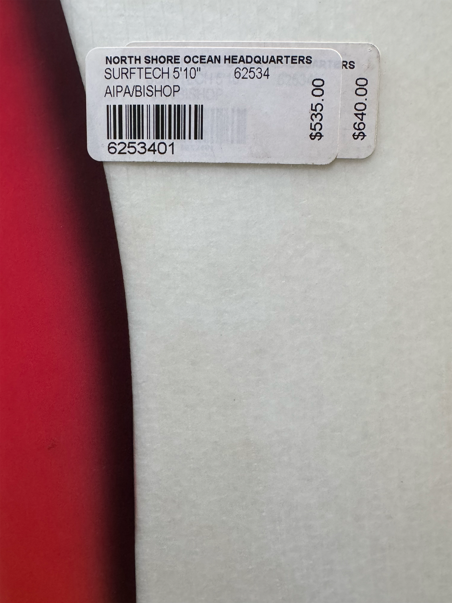 SURFTECH 5'10" 62534