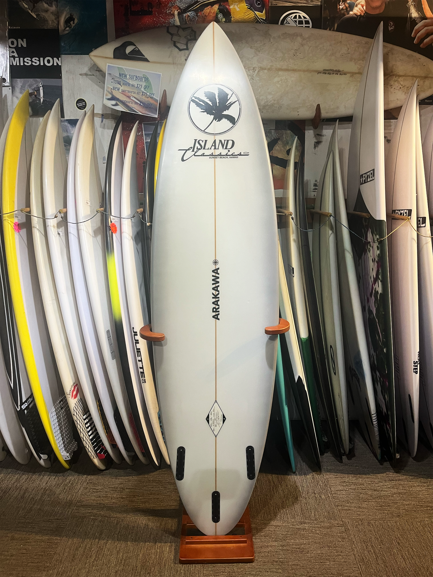 ARAKAWA 6'10"           64097