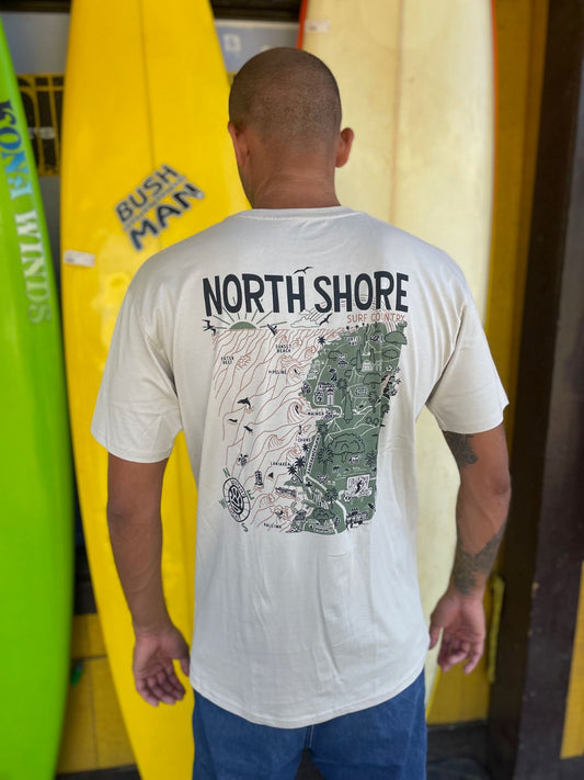 DISTANT LOCAL NS MAP COLOR TEE