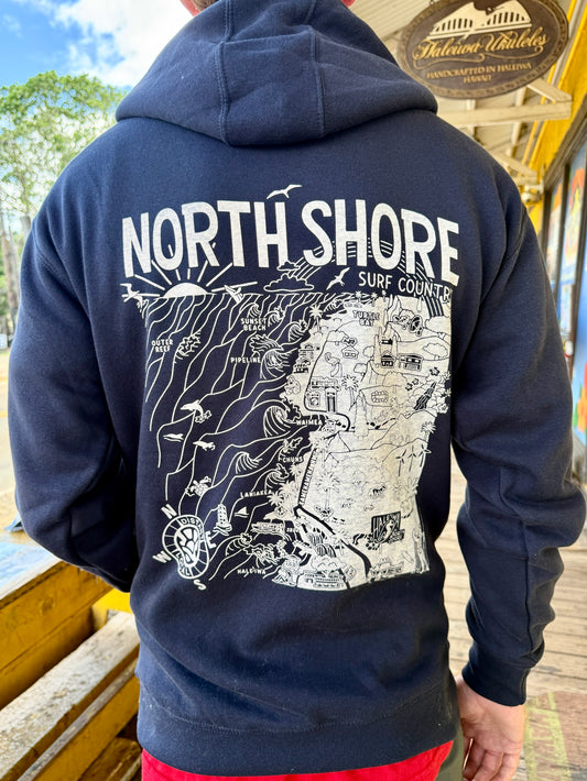 DISTANT LOCAL NS MAP HOODIE