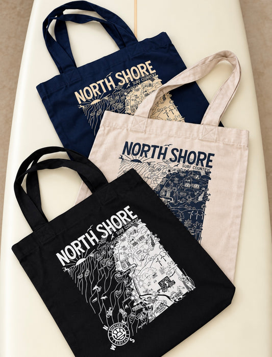 DISTANT LOCAL NS MAP TOTE BAG