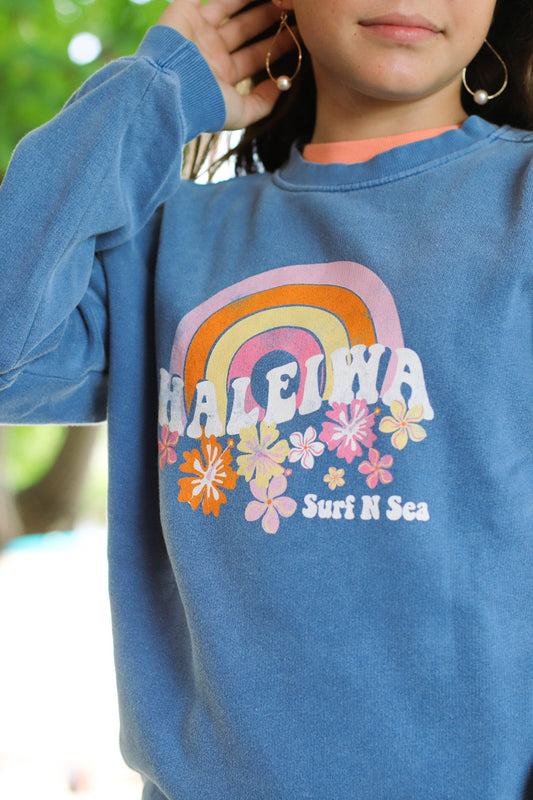 SNS GIRLS BEACH FLORAL CREW