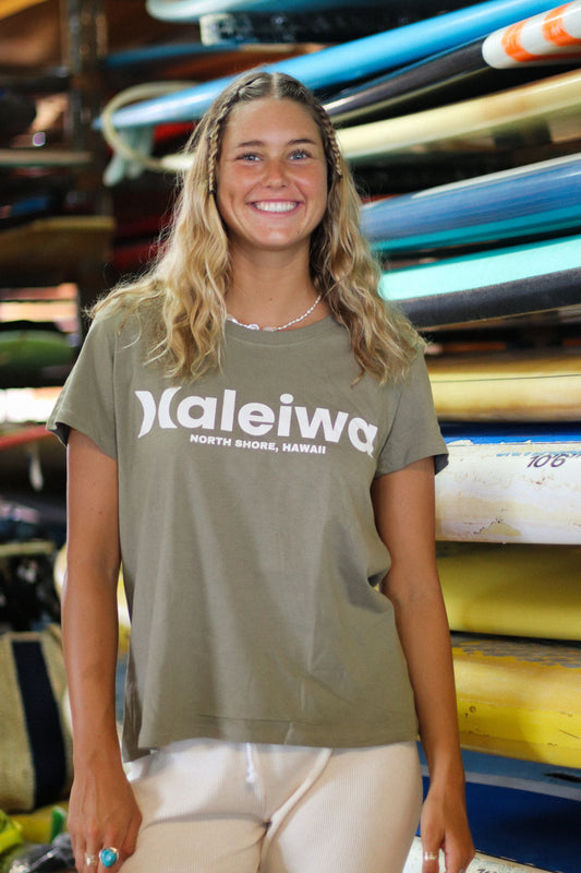HURLEY WOMENS SNS HALEIWA TEE