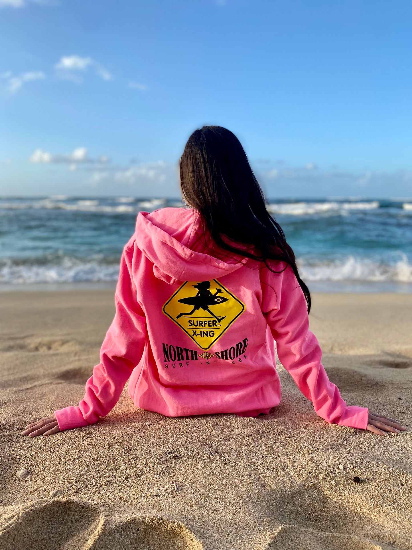 SNS WOMENS NORTH SHORE X-ING HOOD ZIP