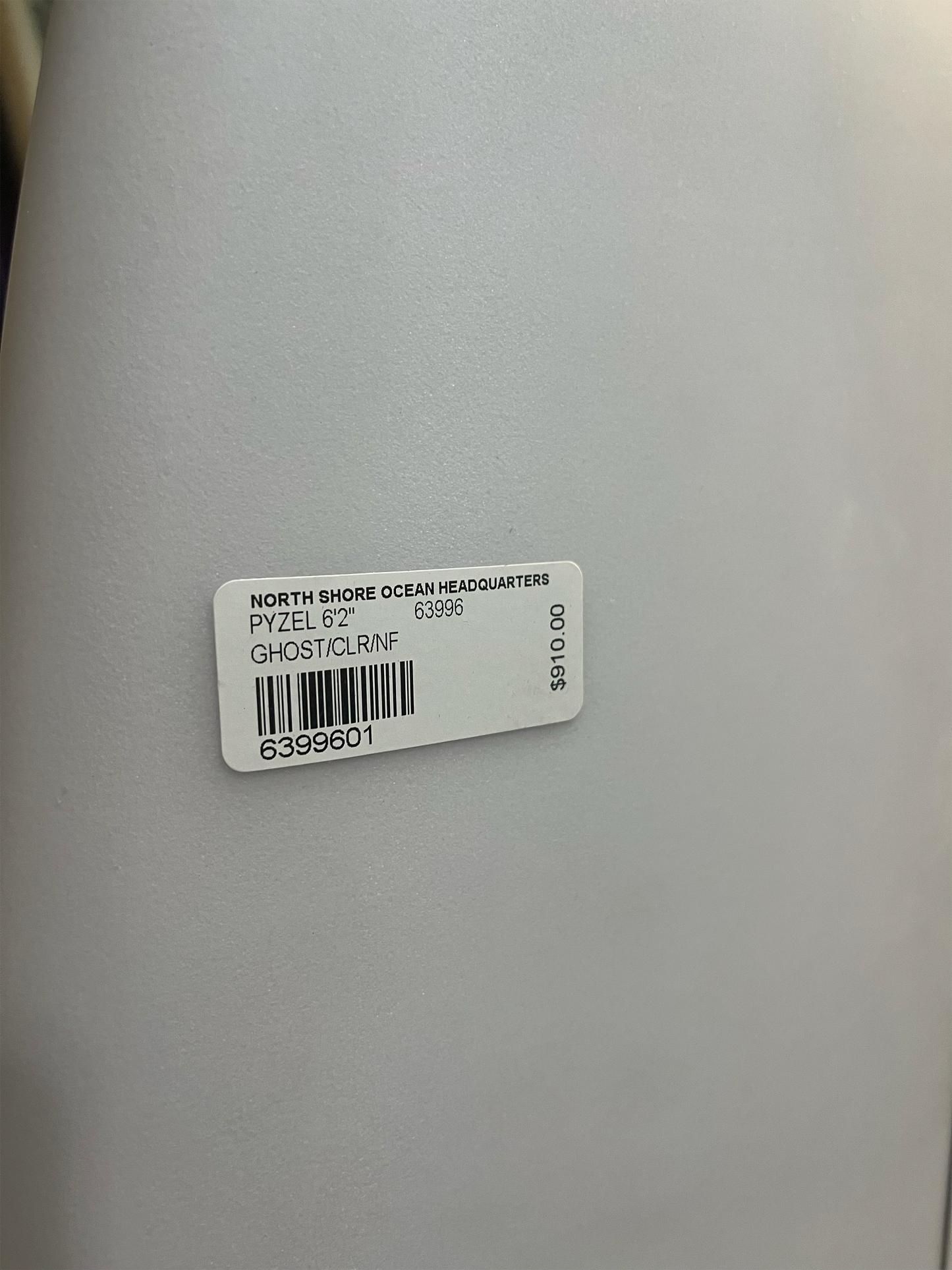PYZEL 6'2"            63996