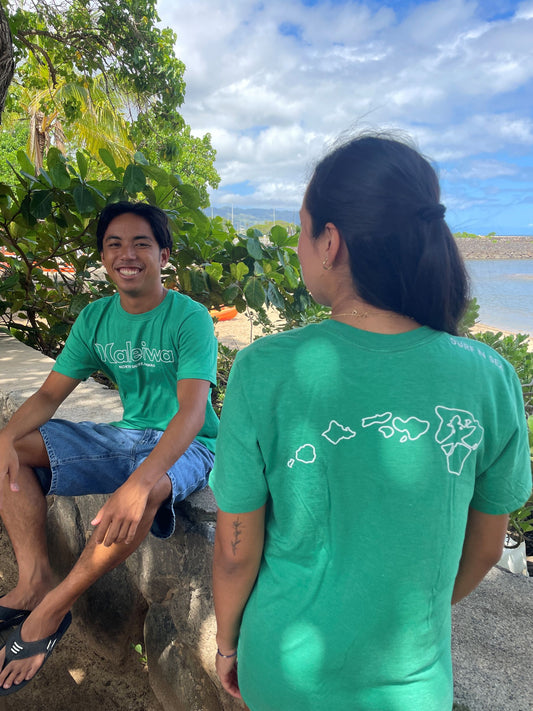 HURLEY SNS HALEIWA outline TEE