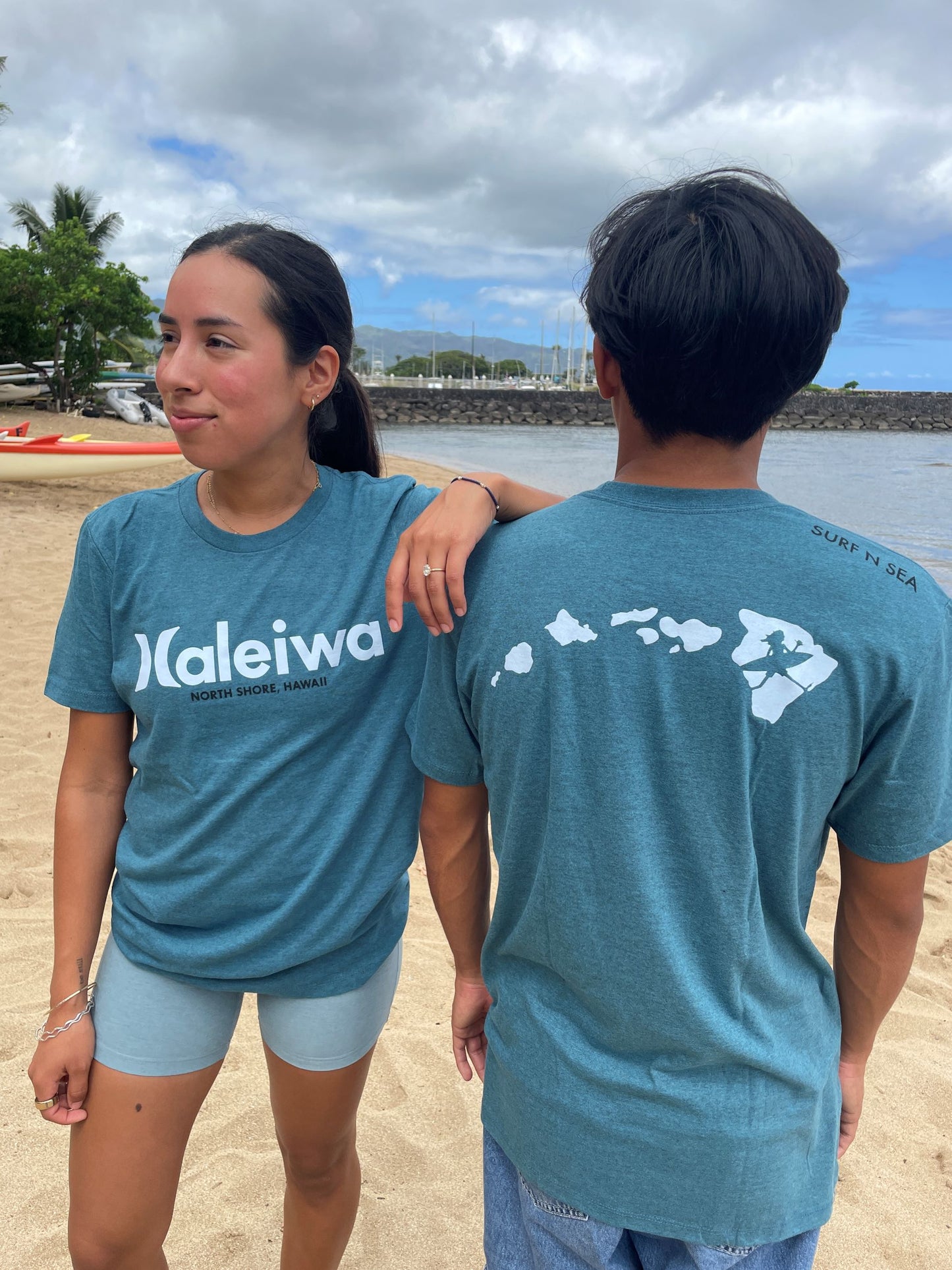 HURLEY SNS HALEIWA solid TEE
