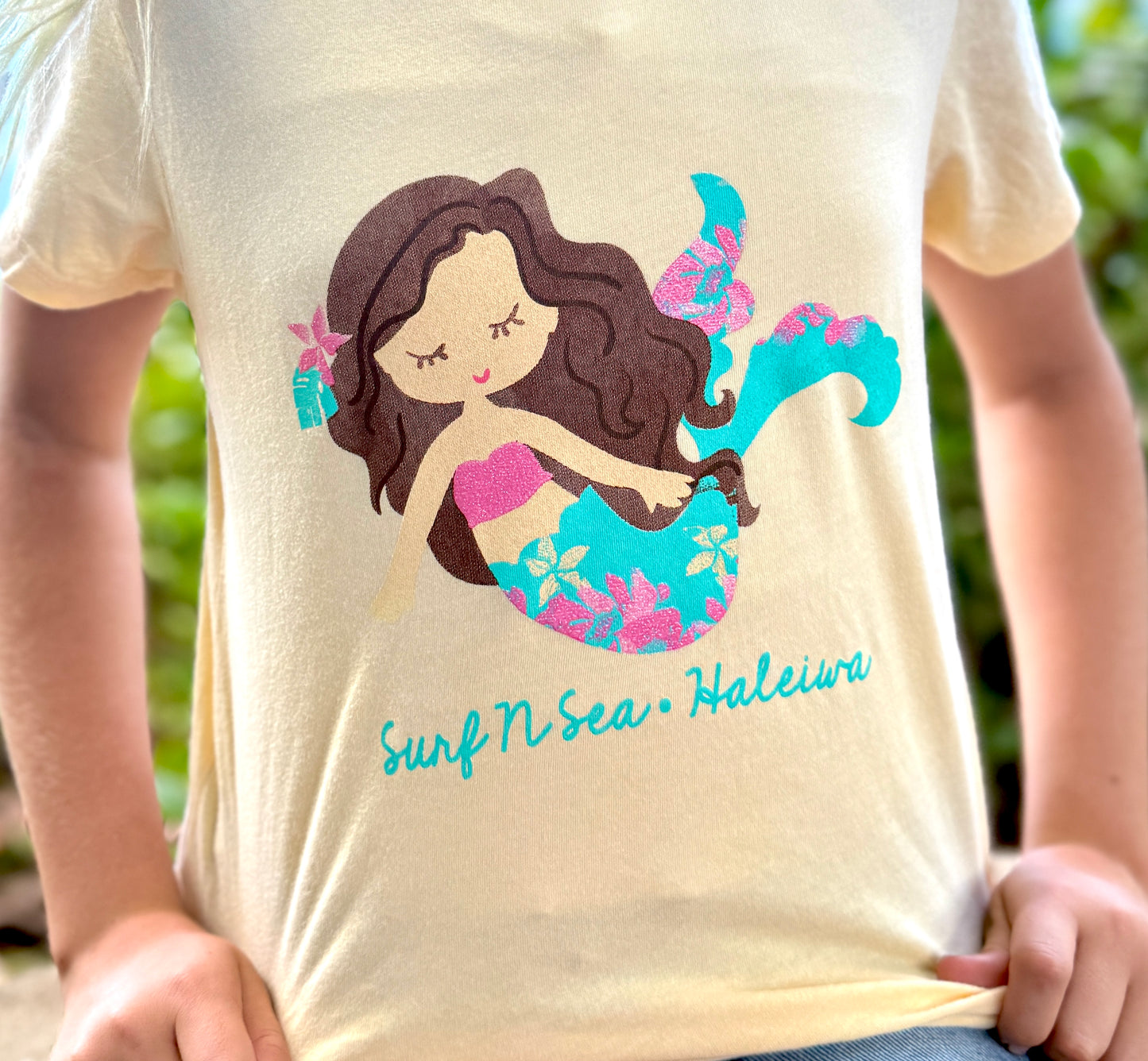 SNS GIRLS MERMAID SHIMMER TEE