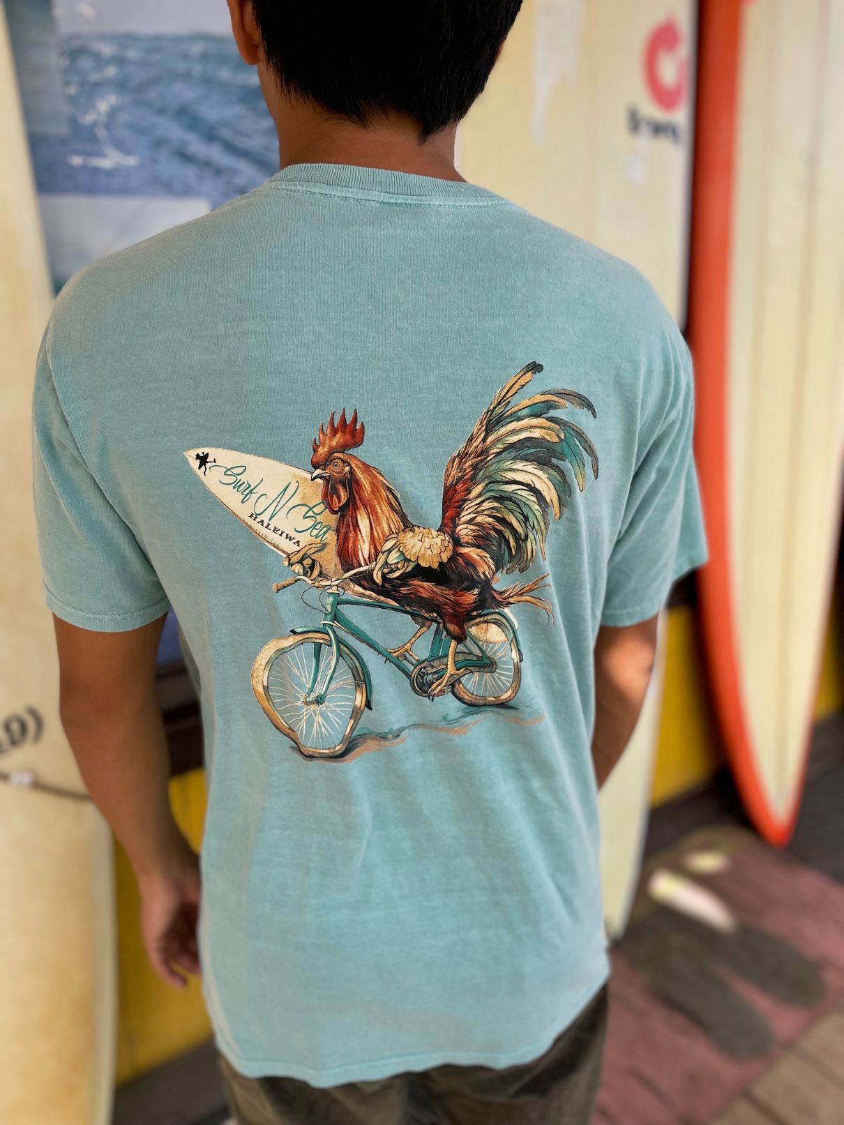 SNS ROOSTER BIKE TEE