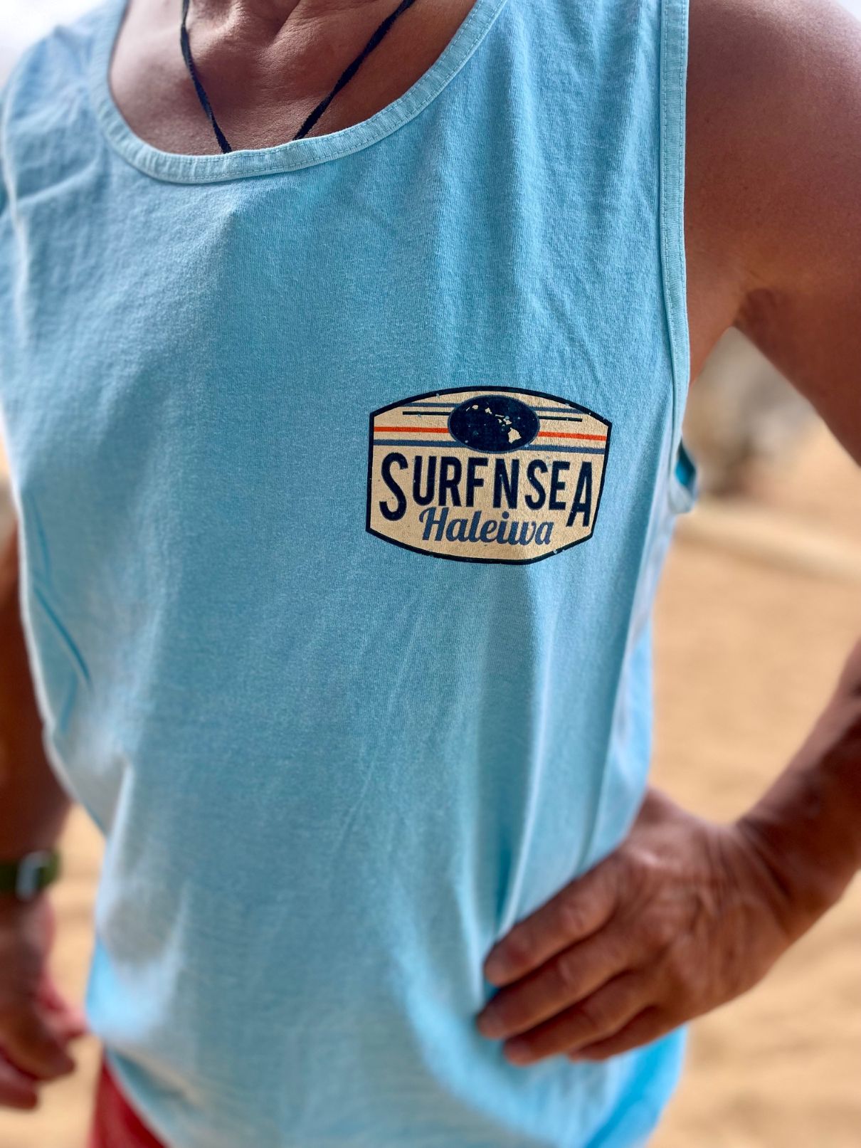 SNS SANSBURY HI ISLE CHAIN TAN