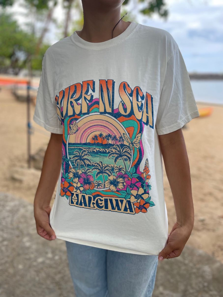 SNS WM SLANTER WAVES TEE