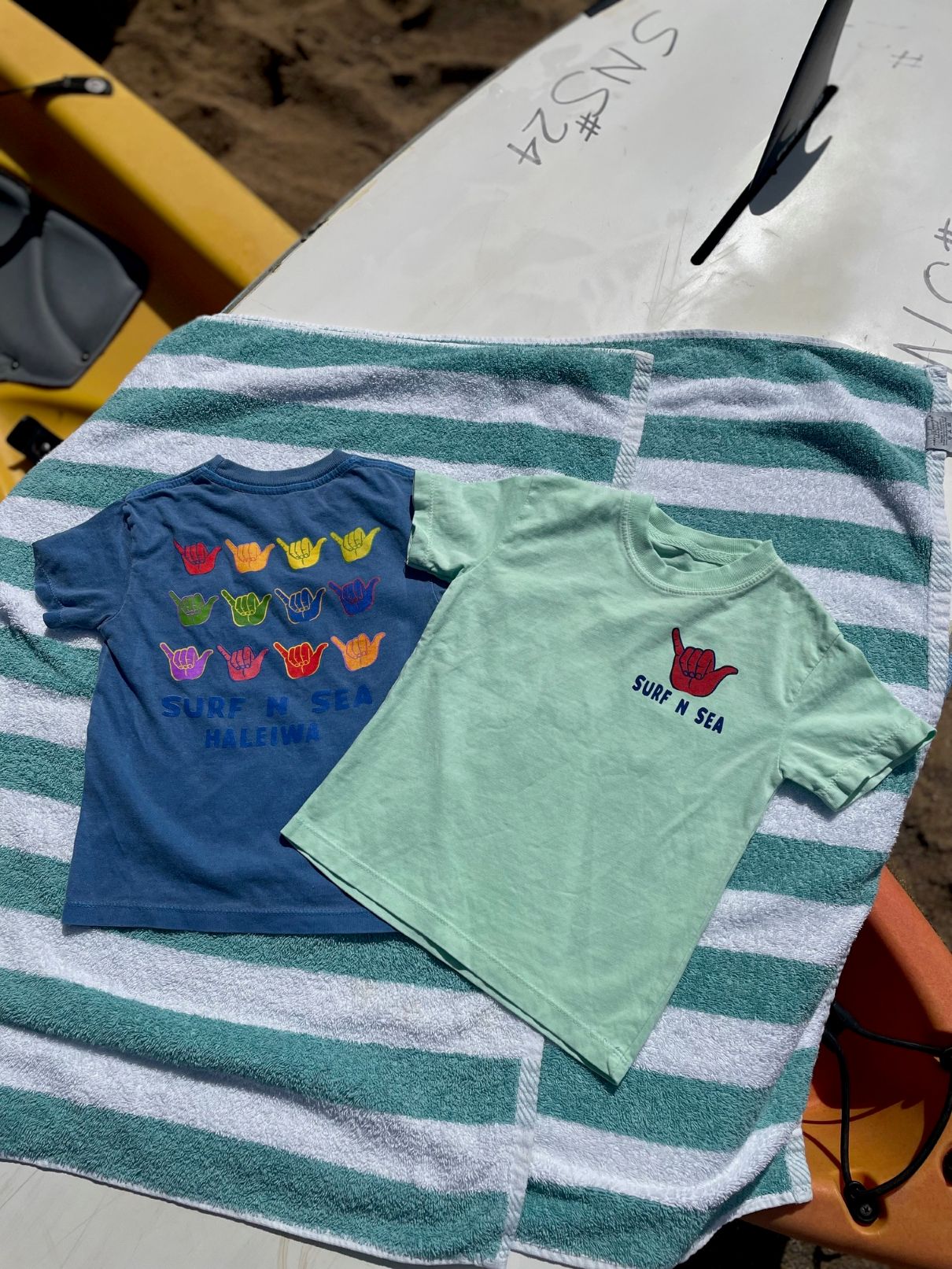 SNS TODDLER SHAKA HANDS TEE