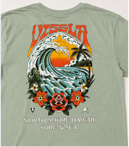 VISSLA SNS SHOREBREAK TEE