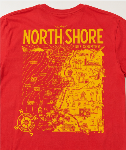 DISTANT LOCAL NORTHSHORE MAP T