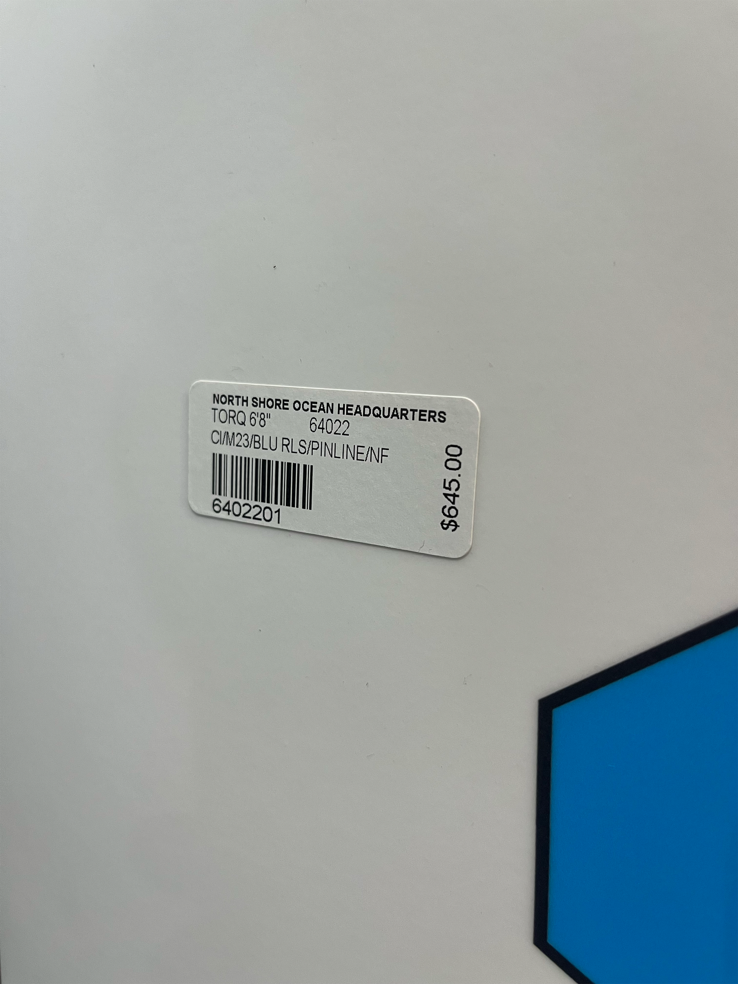 TORQ 6'8"           64022