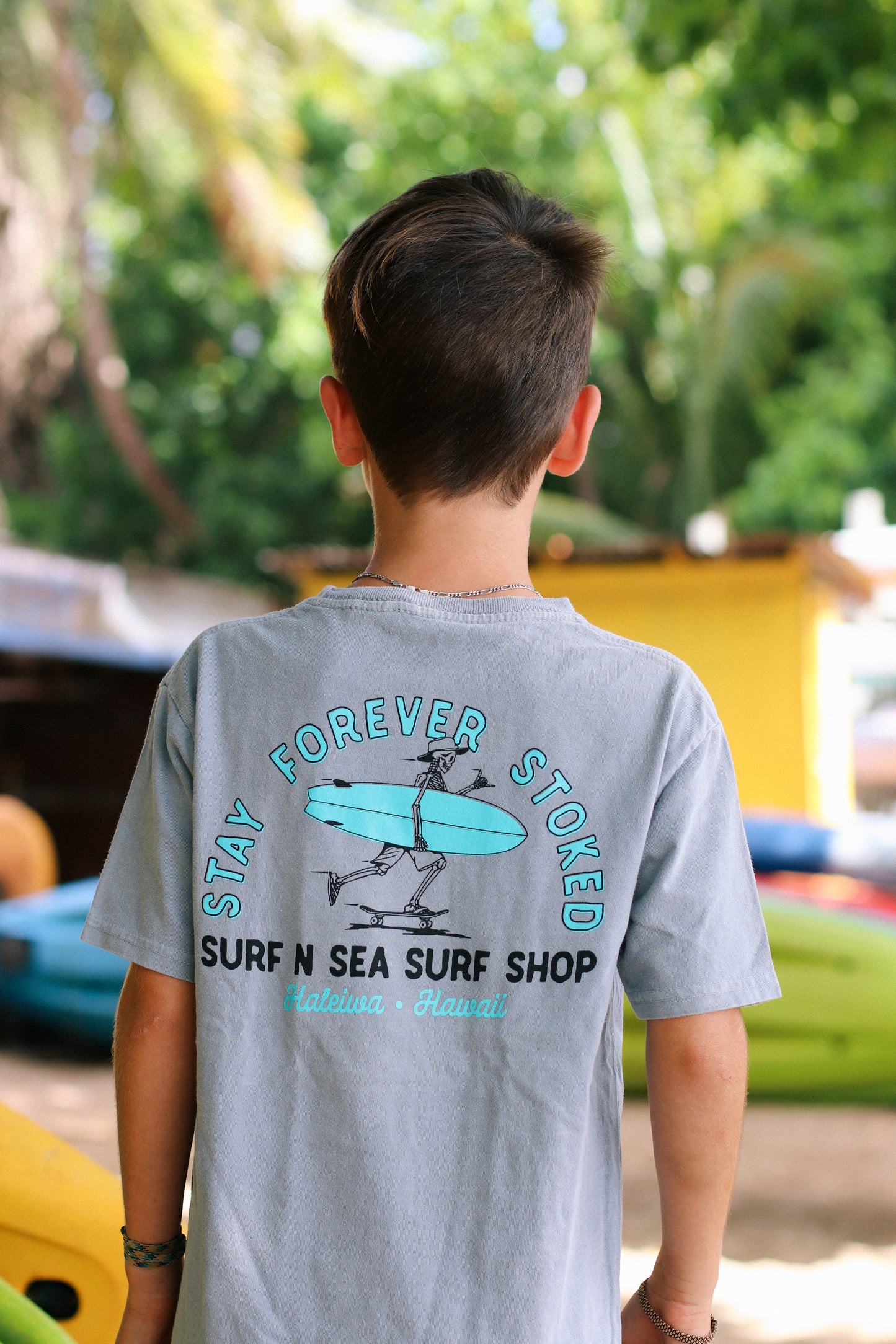 SNS YTH SKULLY SKATE SB TEE